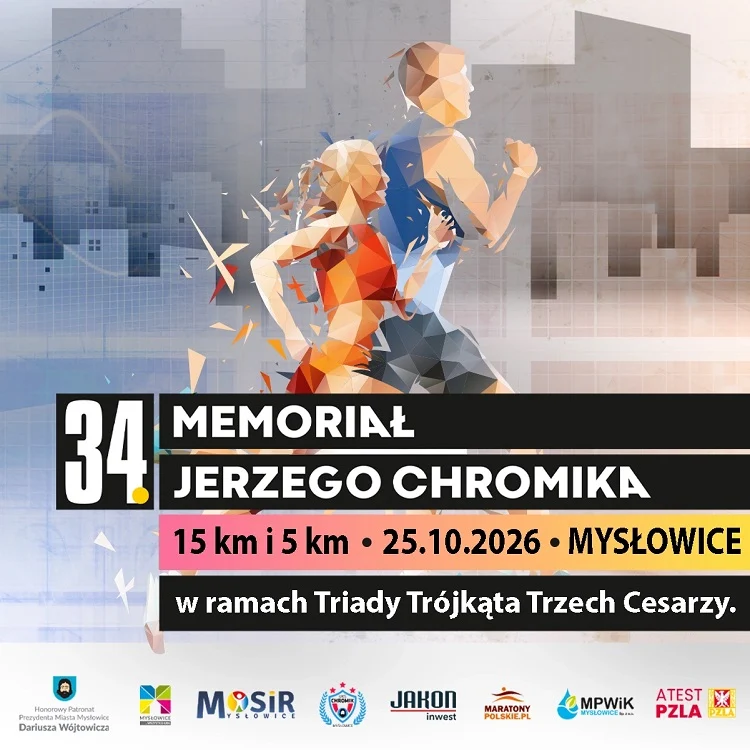 Mysłowice znów pobiegną dla Jerzego Chromika. Ruszyły zapisy na 34. memoriał / fot. MOSiR Mysłowice