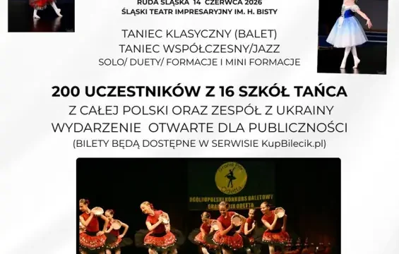 Grand Prix Odetta 2026 w Rudzie Śląskiej – II Międzynarodowy Konkurs Baletowy