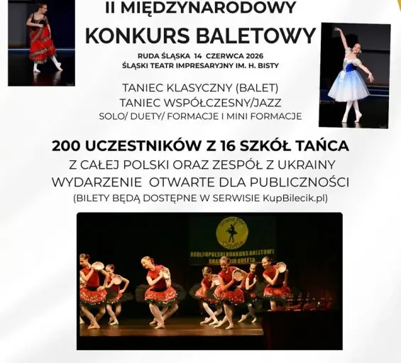 Grand Prix Odetta 2026 w Rudzie Śląskiej – II Międzynarodowy Konkurs Baletowy