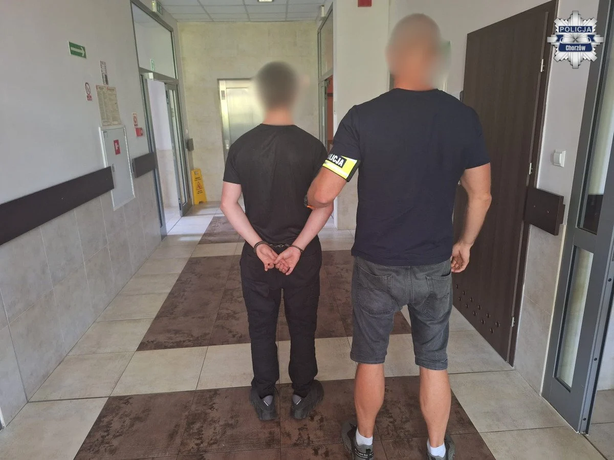 Rozbój na nieletnim w Chorzowie. Dwóch młodych mężczyzn zatrzymanych