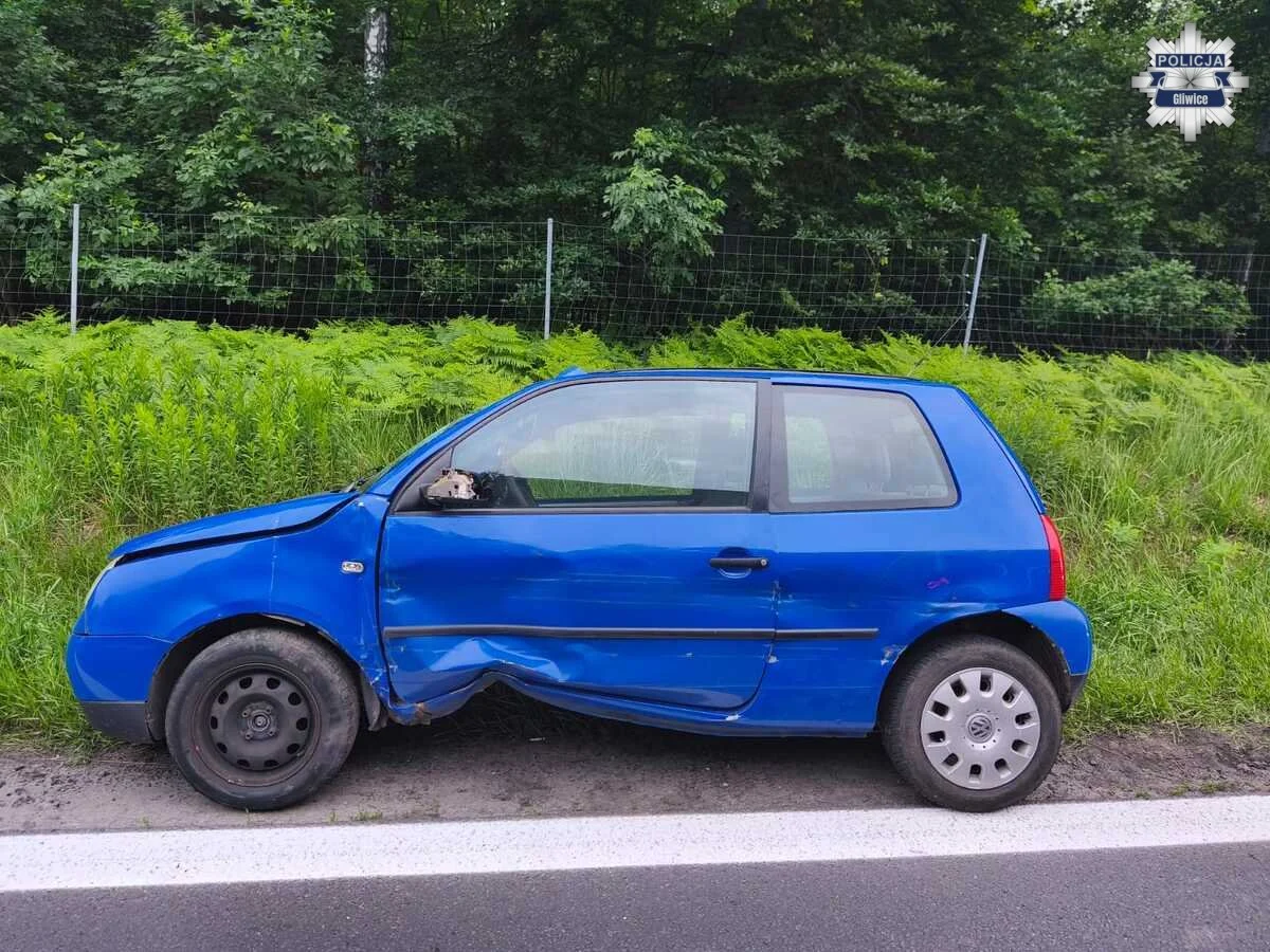 Gliwice: obywatelskie zatrzymanie na DK88. Kierowca jechał „wężykiem”