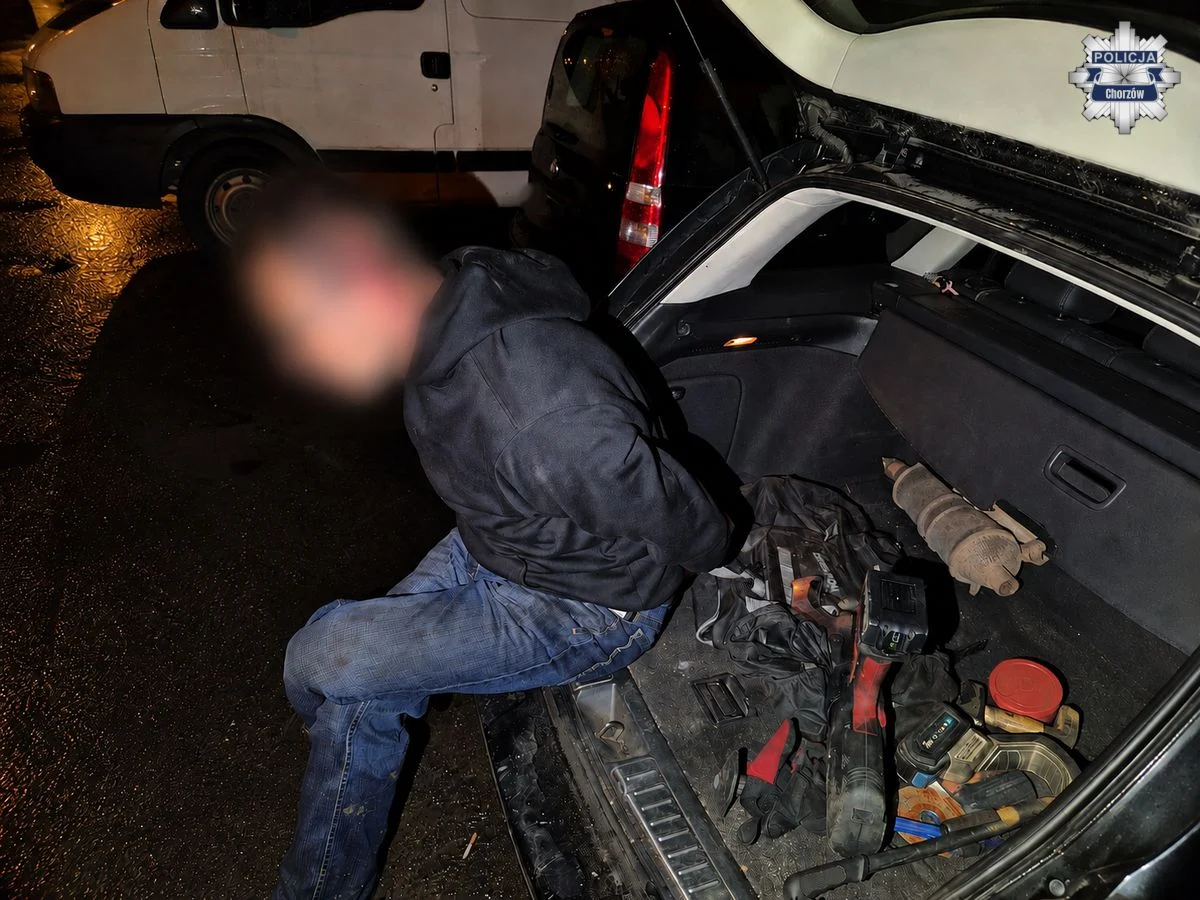 44-latek zatrzymany na gorącym uczynku. 17 zarzutów i seria poważnych przestępstw