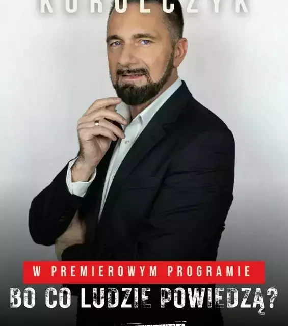„Bo co ludzie powiedzą?” – stand‑up Roberta Korólczyka w Orzeszu