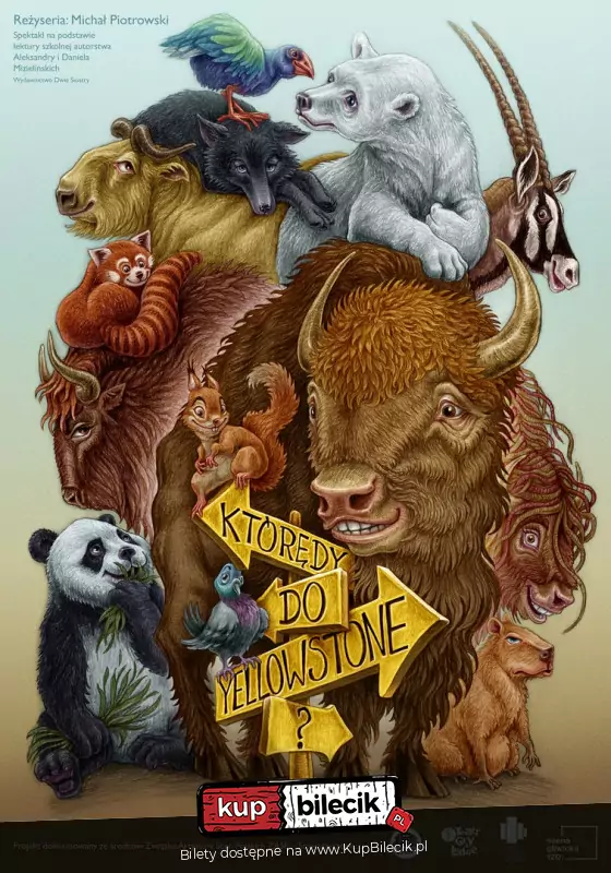 „Którędy do Yellowstone?” – spektakl Teatru Gry i Ludzie w Katowicach / fot. organizatora