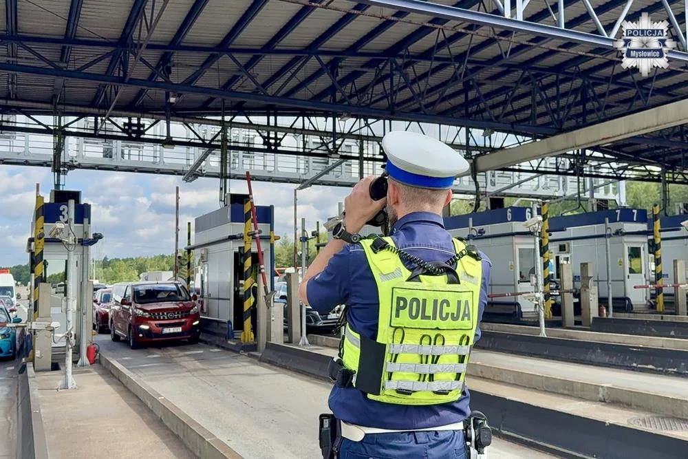 Policyjna akcja na A4. Mundurowi sprawdzali kierowców w Mysłowicach