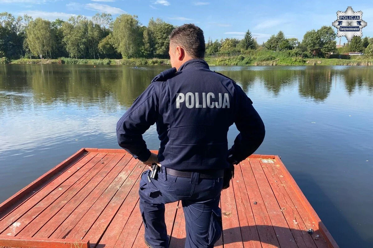 Bezpieczeństwo nad wodą w Świętochłowicach. Policja sprawdza zbiorniki
