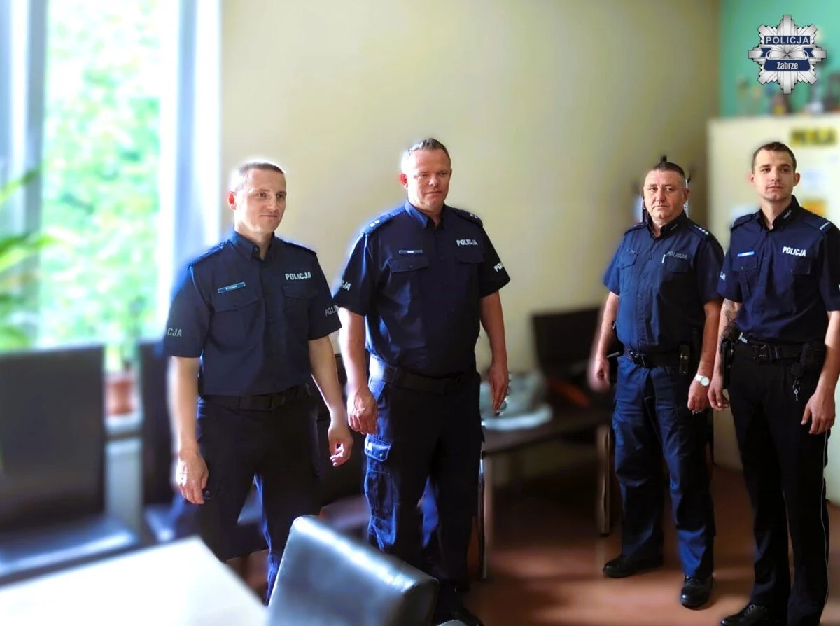 Zmiany kadrowe w Komisariacie V Policji w Zabrzu / fot. KMP Zabrze