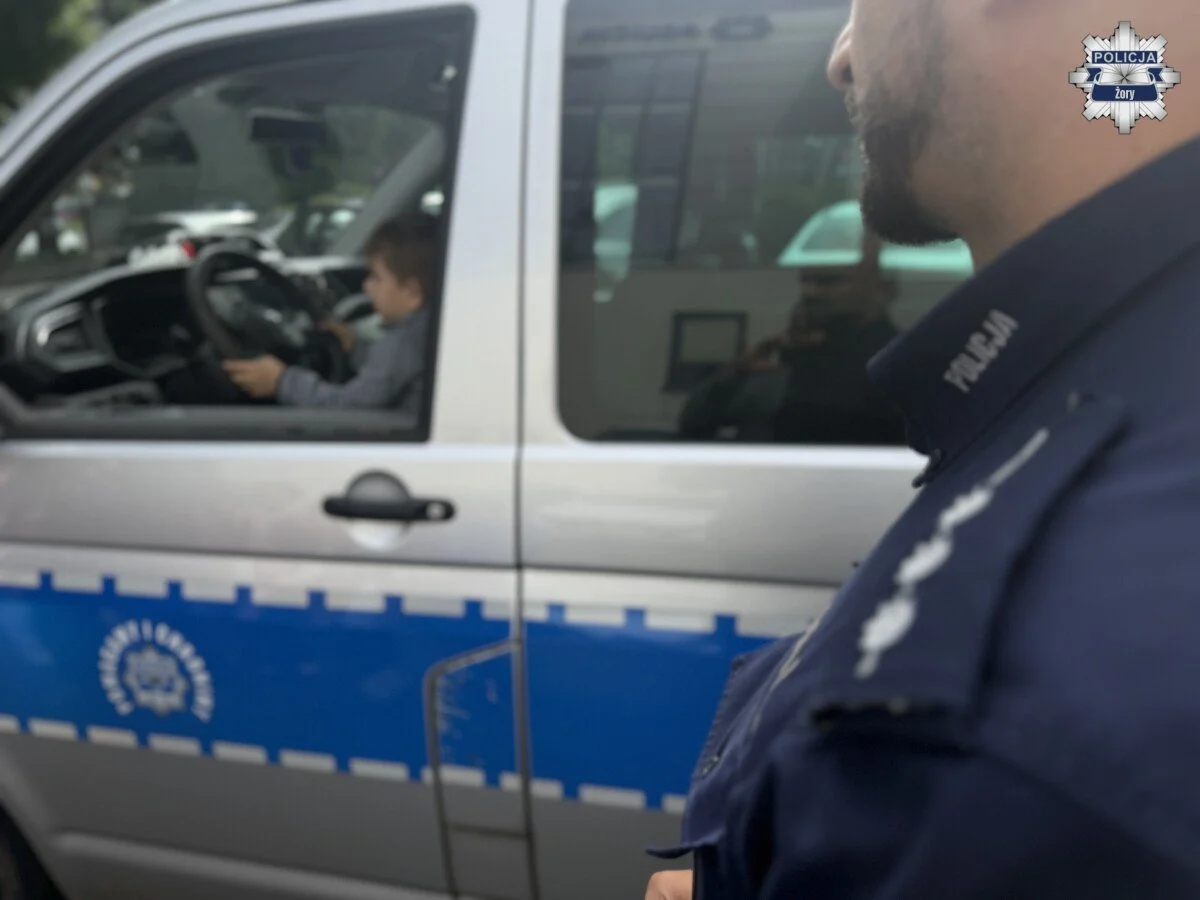 Żory: Przedszkolaki z wizytą w komendzie policji / fot. KMP Żory