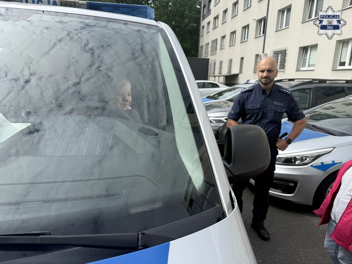 Żory: Przedszkolaki z wizytą w komendzie policji / fot. KMP Żory
