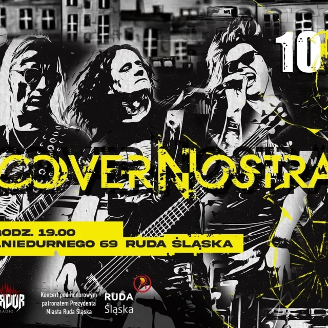 CoverNostra będzie świętować 10-lecie działalności w Druid Pub w Rudzie Śląskiej