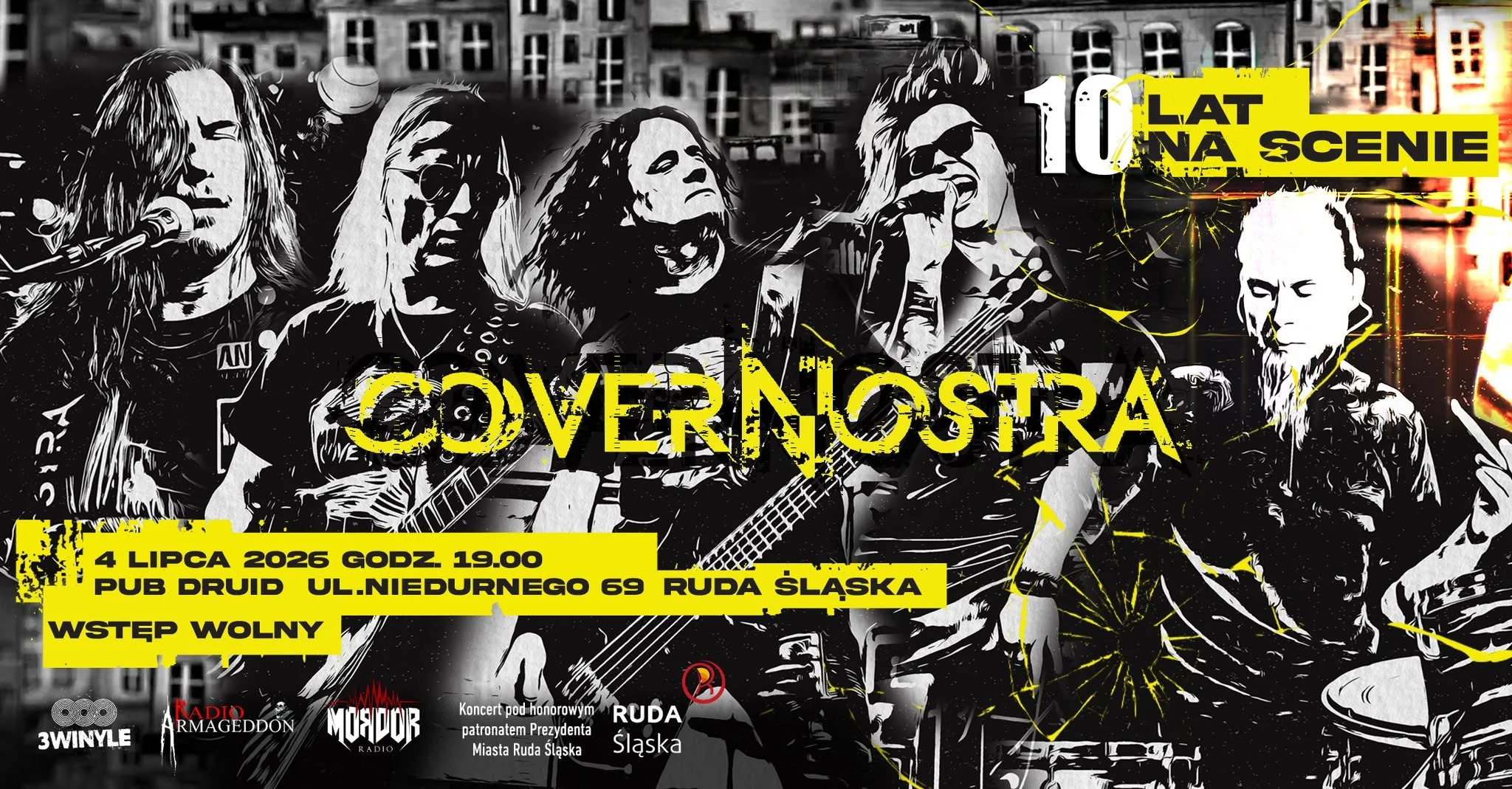 CoverNostra ma już 10 lat. Zespół szykuje jubileuszowy wieczór w Druidzie