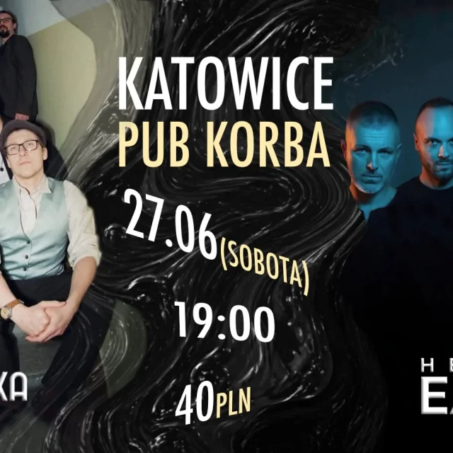 Koncert Temat Rzeka i Here on Earth w Pubie Korba