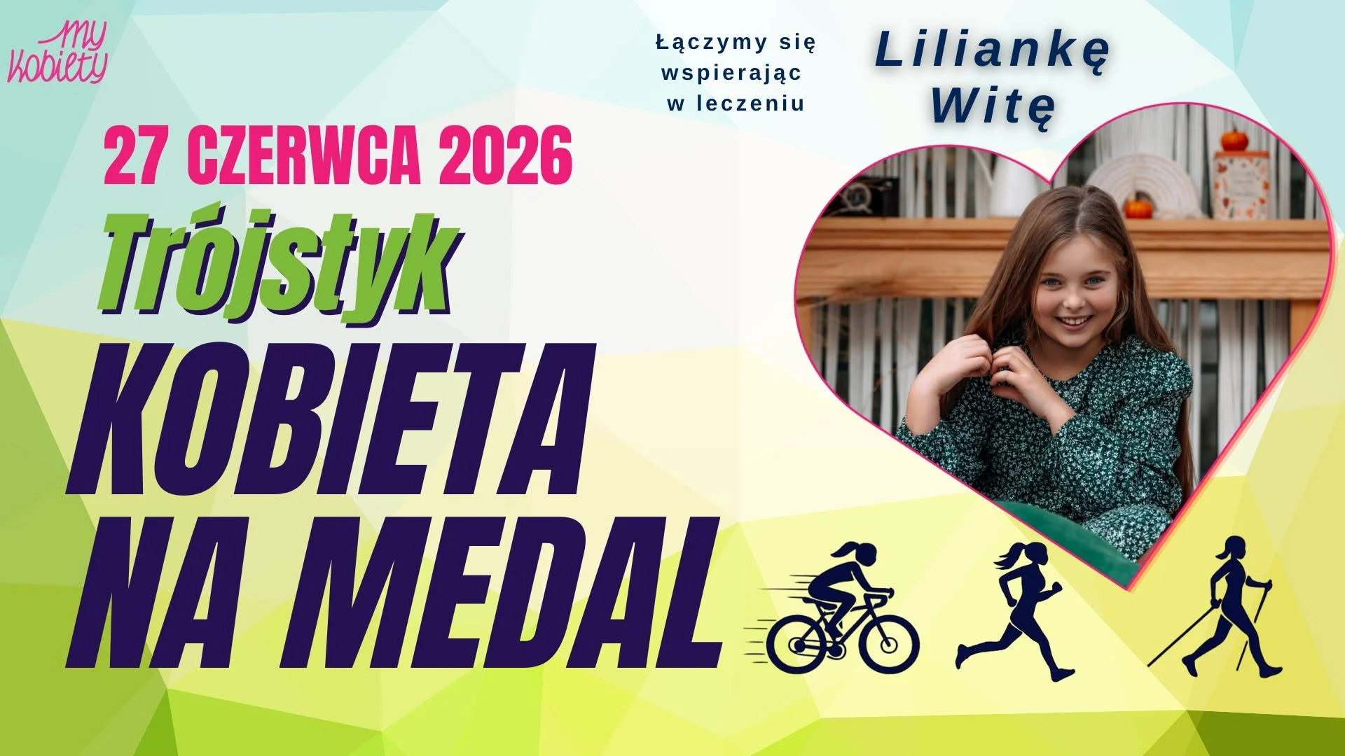 TRÓJSTYK 2026 połączy sport i pomoc. Uczestnicy wesprą Liliankę
