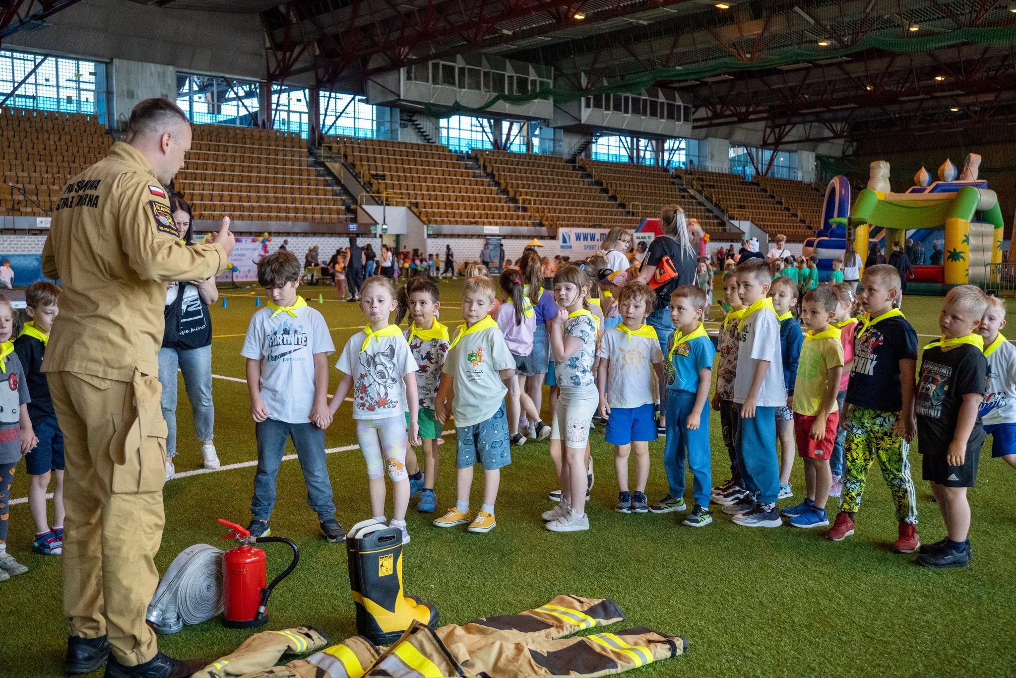 Bajeczny Dzień Dziecka dla przedszkolaków w Zabrzu / fot. MOSiR Zabrze