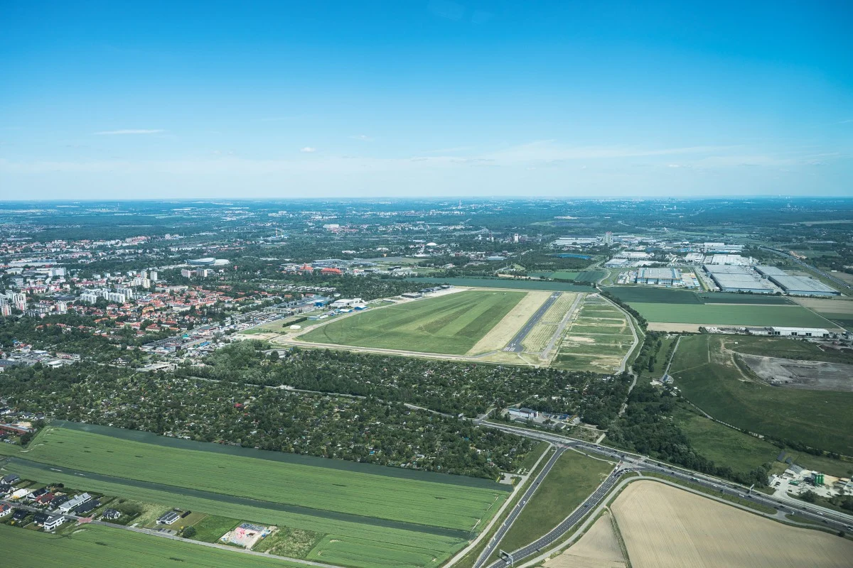 Nowy park inwestycyjny przy lotnisku gotowy. 23 działki sprzedane
