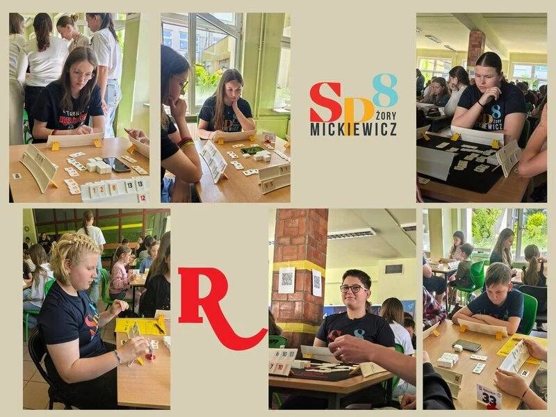 Mistrzostwa Śląska w Rummikub. Żory reprezentowało osiem szkół
