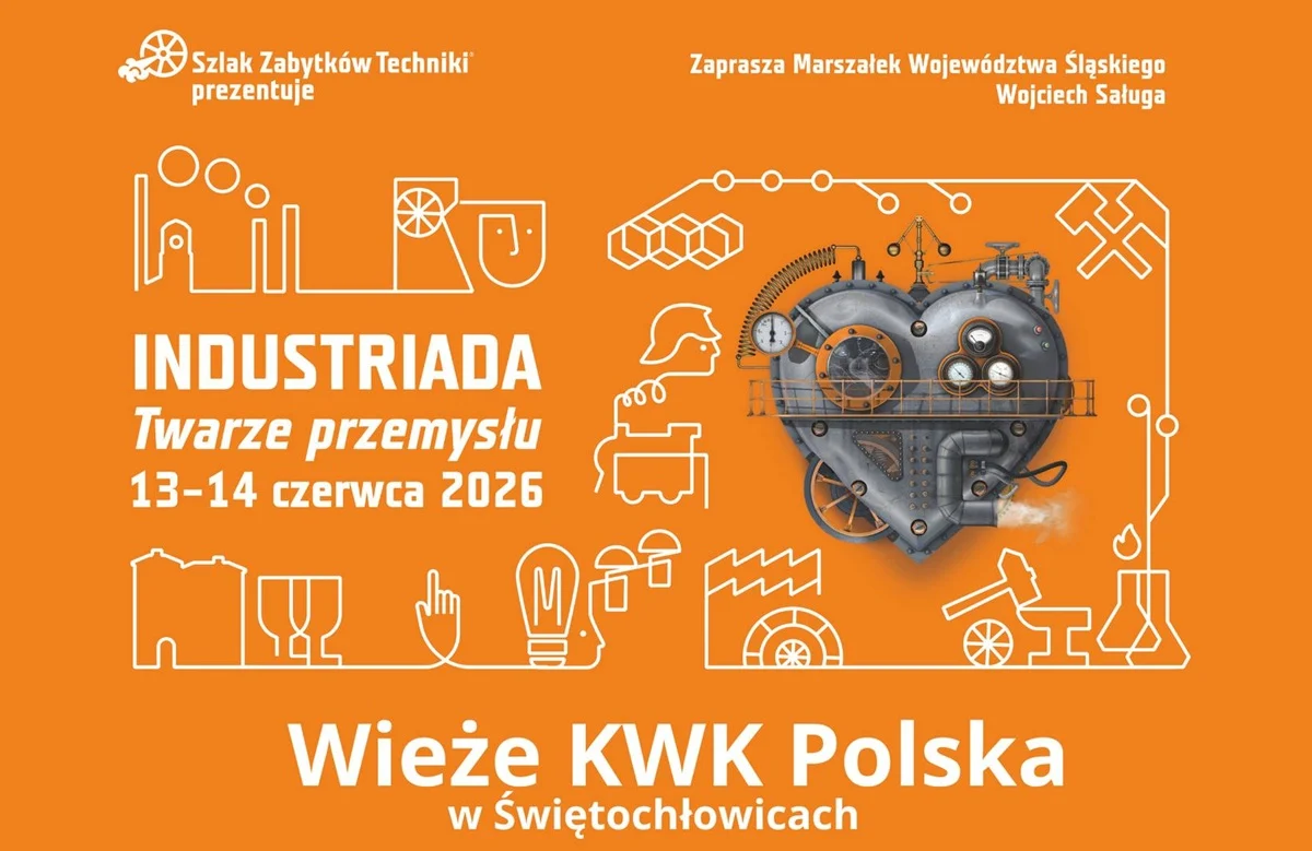 INDUSTRIADA 2026 w Świętochłowicach. Atrakcje na Wieżach KWK Polska