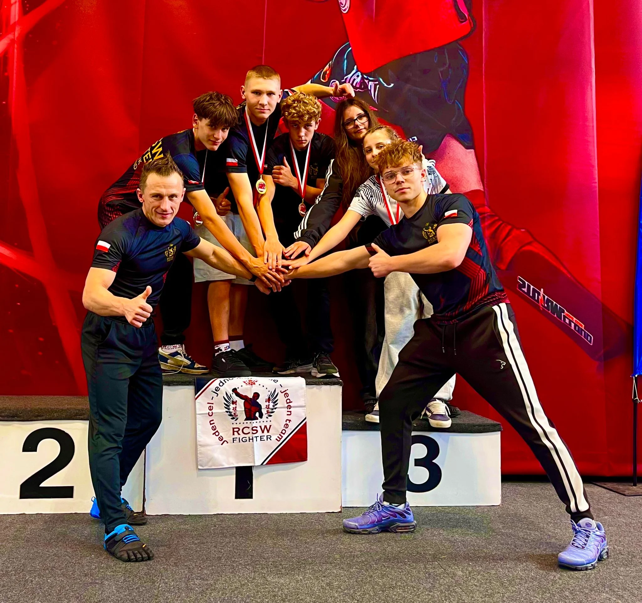 Żorzanin Antoni Liszewski z medalem Mistrzostw Polski Muaythai
