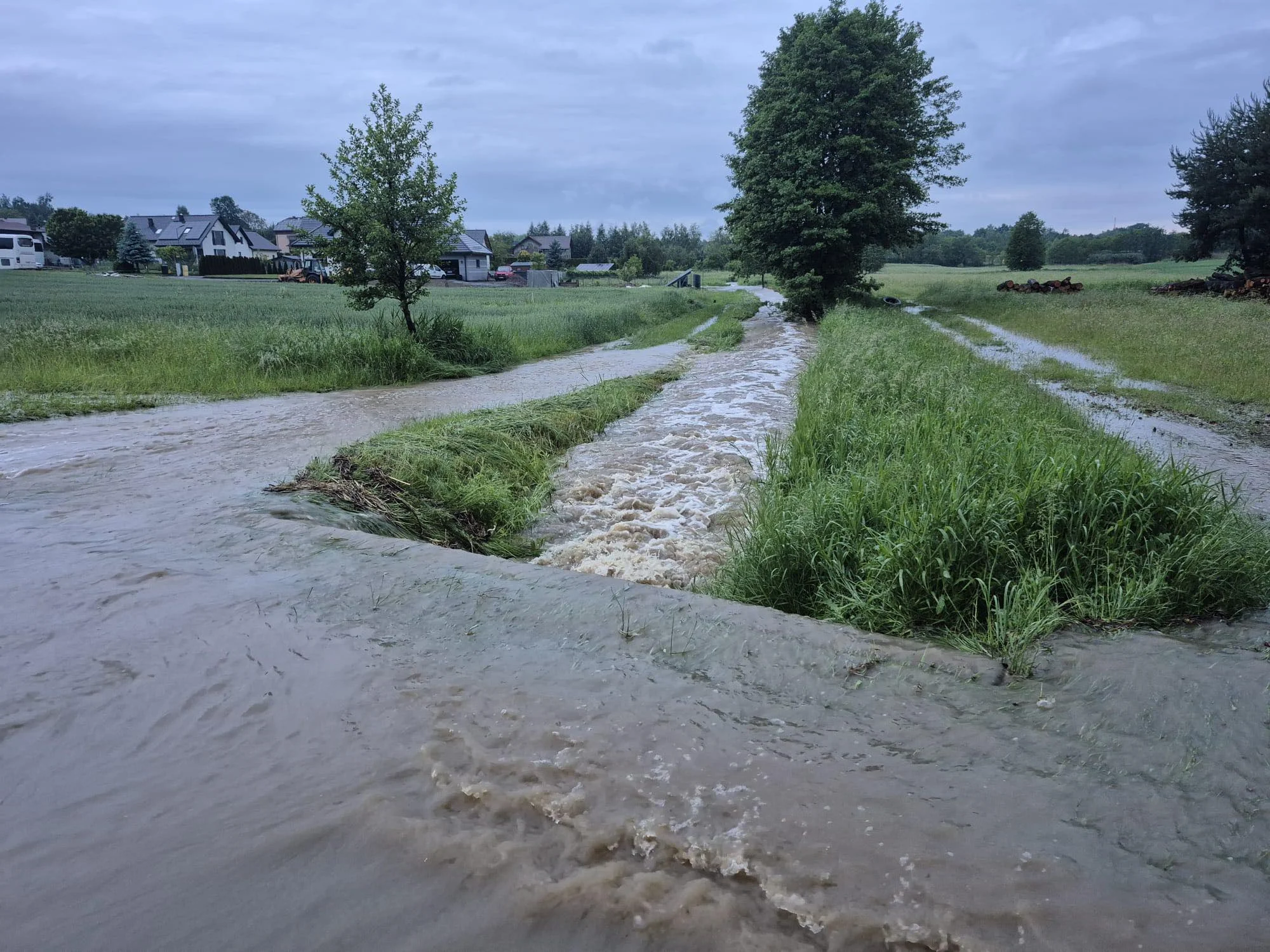 Ulewa w Żorach. Znamy bilans interwencji strażaków