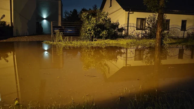 Ruda Śląska usuwa skutki ulewy. Znamy bilans działań służb