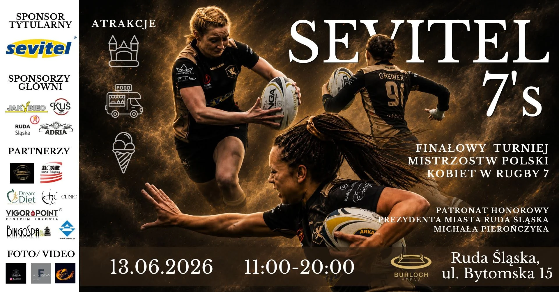 SEVITEL 7’s w Rudzie Śląskiej. Finał Mistrzostw Polski Kobiet w Rugby 7