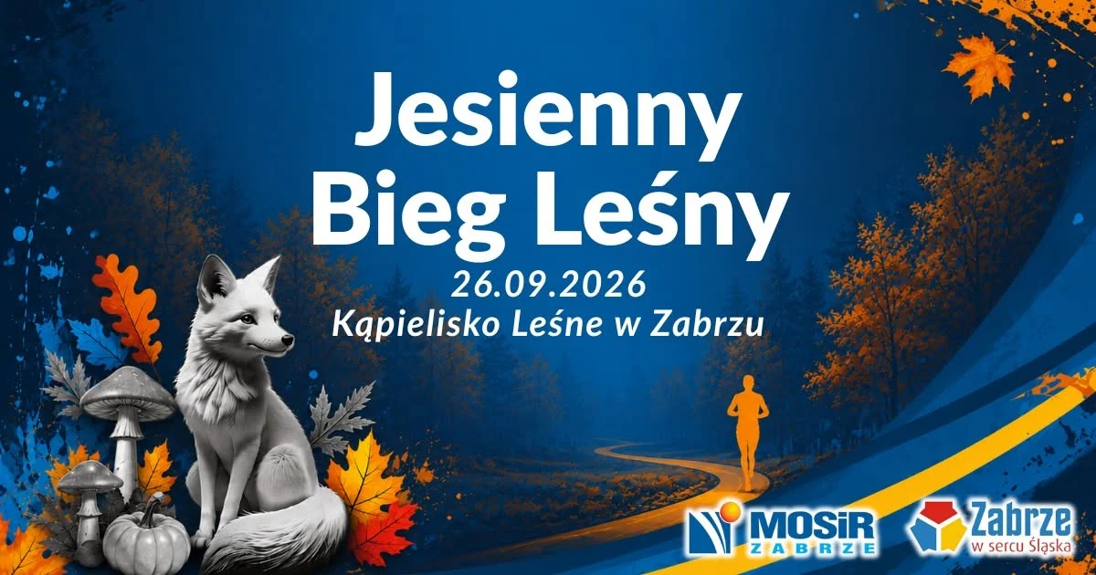 Jesienny Bieg Leśny wraca do Zabrza. Ruszyły zapisy na trzy dystanse