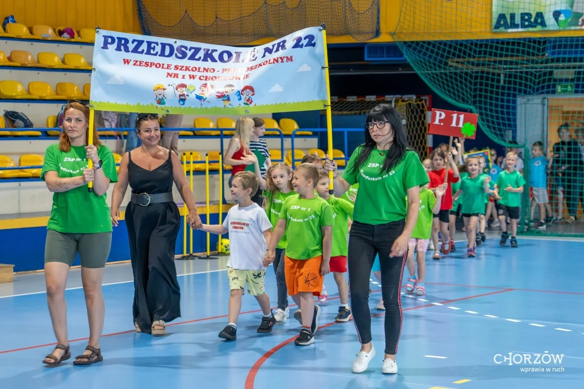Spartakiada Przedszkolaków wróciła do Chorzowa po latach przerwy / fot. Szymon Michałek FB