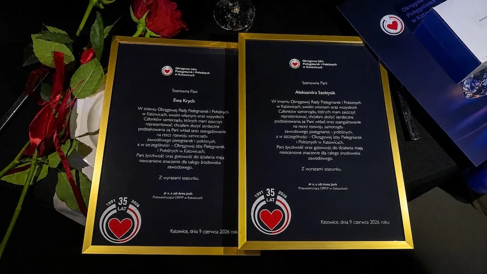 Pielęgniarki z Rudy Śląskiej z „Diamentowym Czepkiem”. Wyróżniono pracownice rudzkiego szpitala / fot. Szpital Miejski w Rudzie Śląskiej