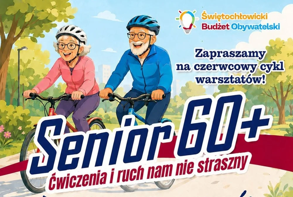 Senior 60+ w Świętochłowicach. OSiR Skałka zaprasza na warsztaty