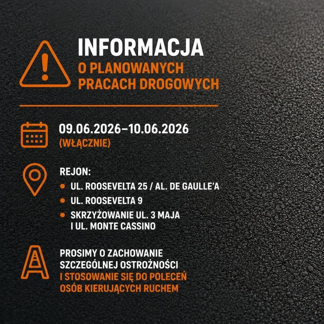 Remonty w trzech punktach Zabrza. Na jednym skrzyżowaniu wyłączą sygnalizację