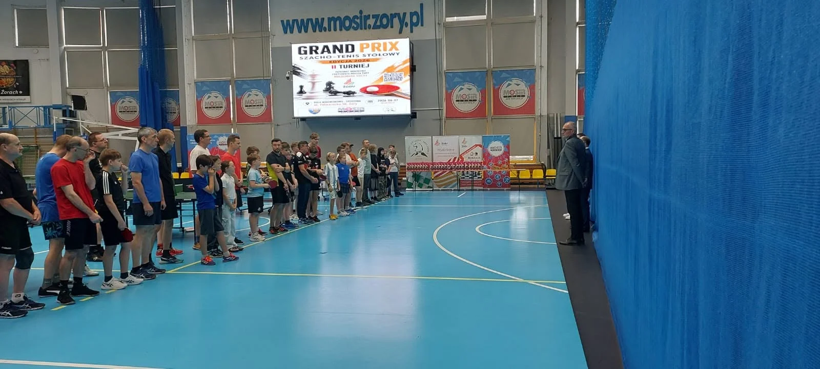 Szachy i tenis stołowy w jednym turnieju. Grand Prix w Żorach trzymało w napięciu do końca / fot. MOSiR Żory