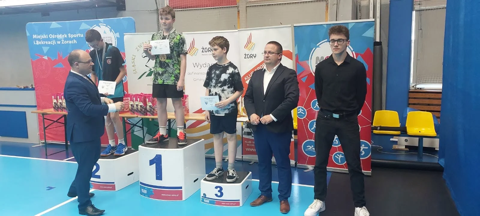 Szachy i tenis stołowy w jednym turnieju. Grand Prix w Żorach trzymało w napięciu do końca / fot. MOSiR Żory