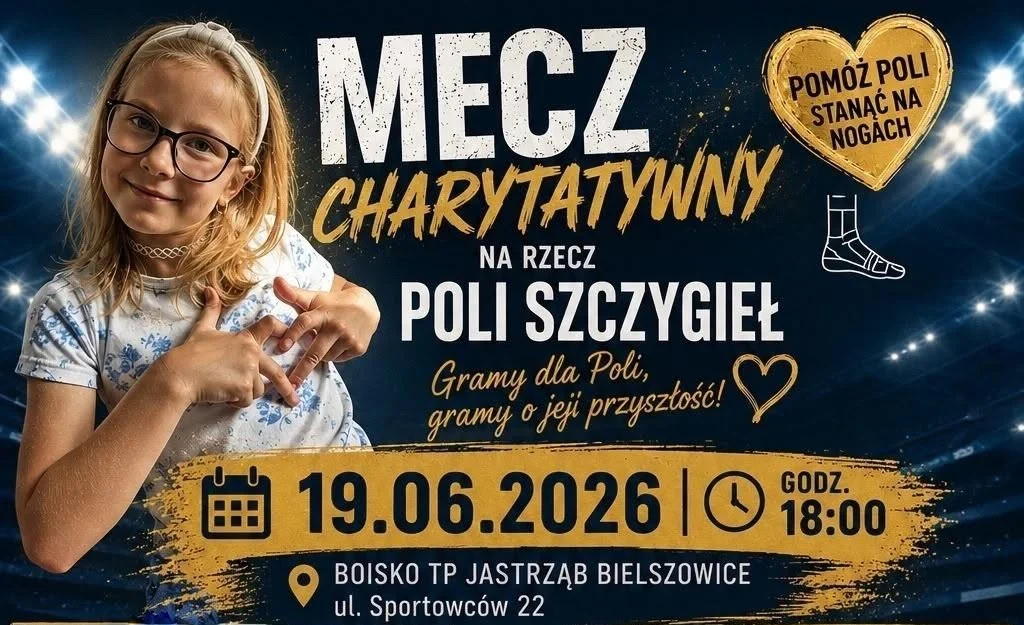 Reprezentacja Śląska Oldboy zmierzy się z drużyną GSM Nasz Dom. Zagrają dla Poli!