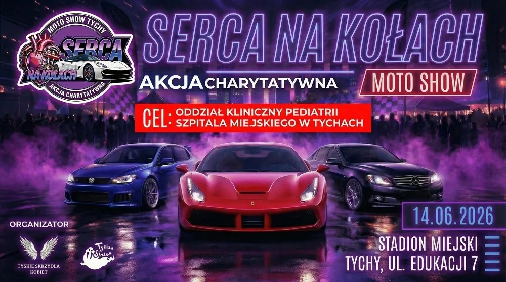 Weekend przy Stadionie Miejskim w Tychach. Będą dwie imprezy i utrudnienia dla kierowców