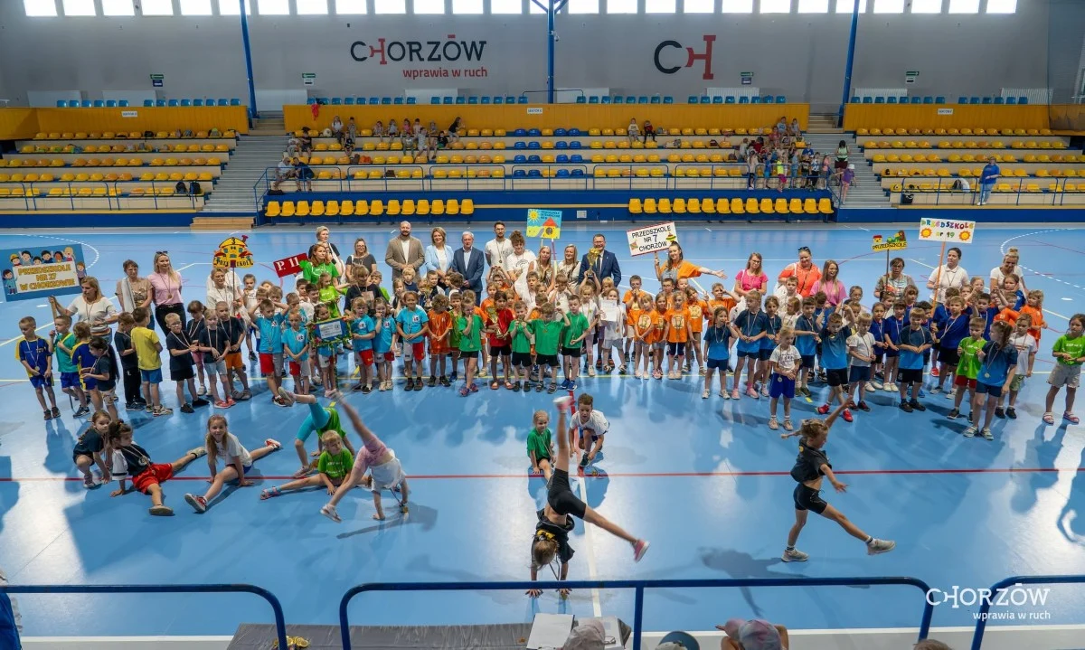 Spartakiada Przedszkolaków wróciła do Chorzowa po latach przerwy / fot. Szymon Michałek FB