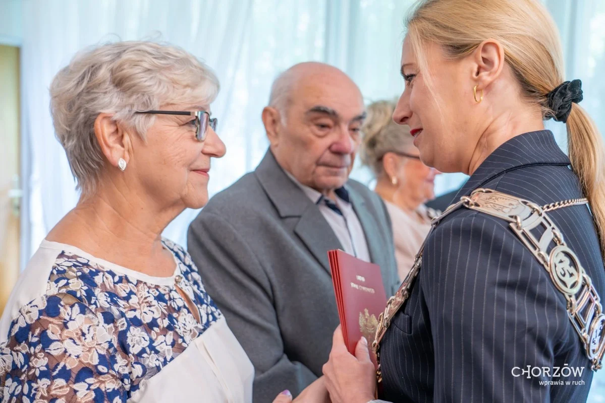 50 lat miłości, szacunku i wytrwałości. Chorzowskie pary świętowały Złote Gody / fot. UM Chorzów FB