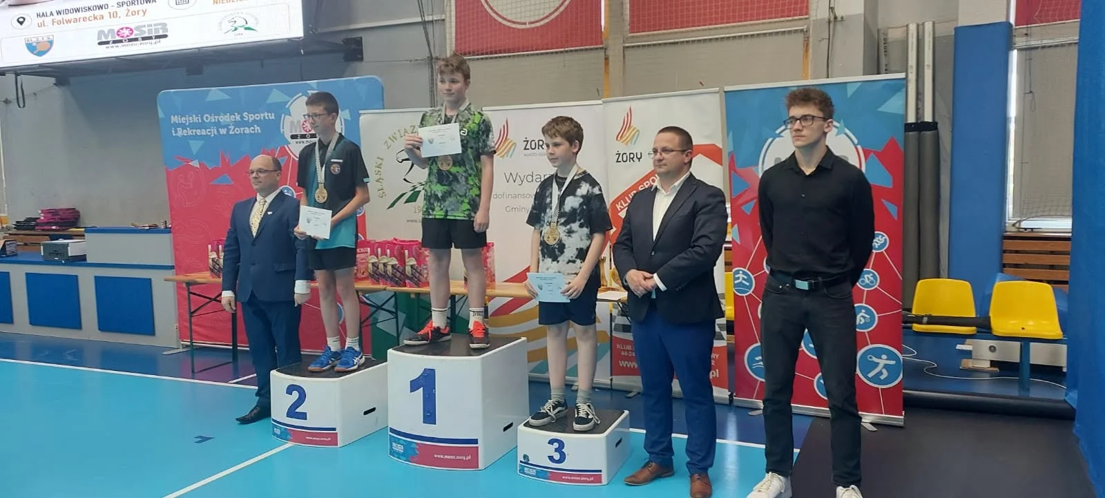 Szachy i tenis stołowy w jednym turnieju. Grand Prix w Żorach trzymało w napięciu do końca / fot. MOSiR Żory