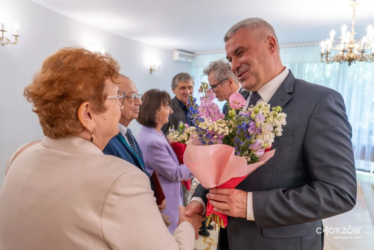 50 lat miłości, szacunku i wytrwałości. Chorzowskie pary świętowały Złote Gody / fot. UM Chorzów FB
