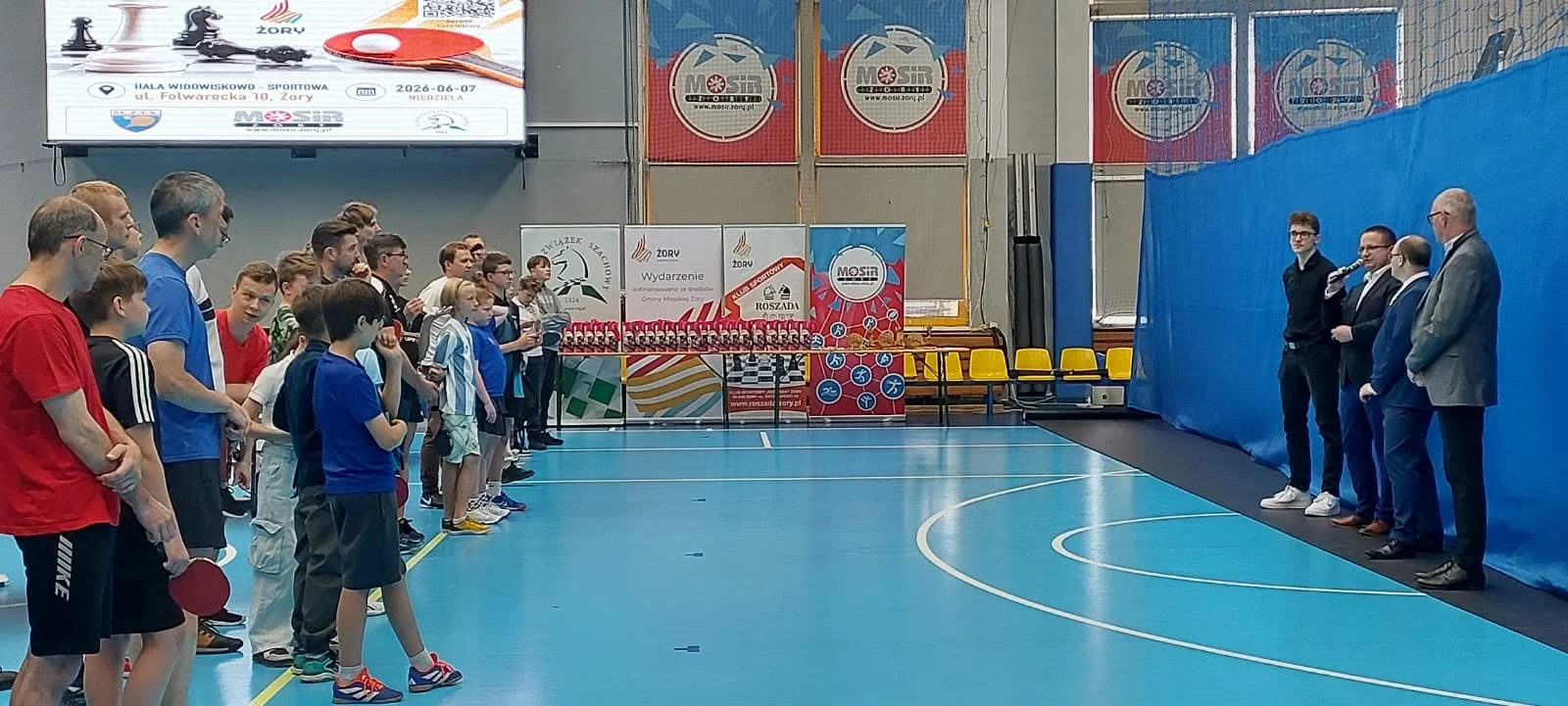 Szachy i tenis stołowy w jednym turnieju. Grand Prix w Żorach trzymało w napięciu do końca / fot. MOSiR Żory