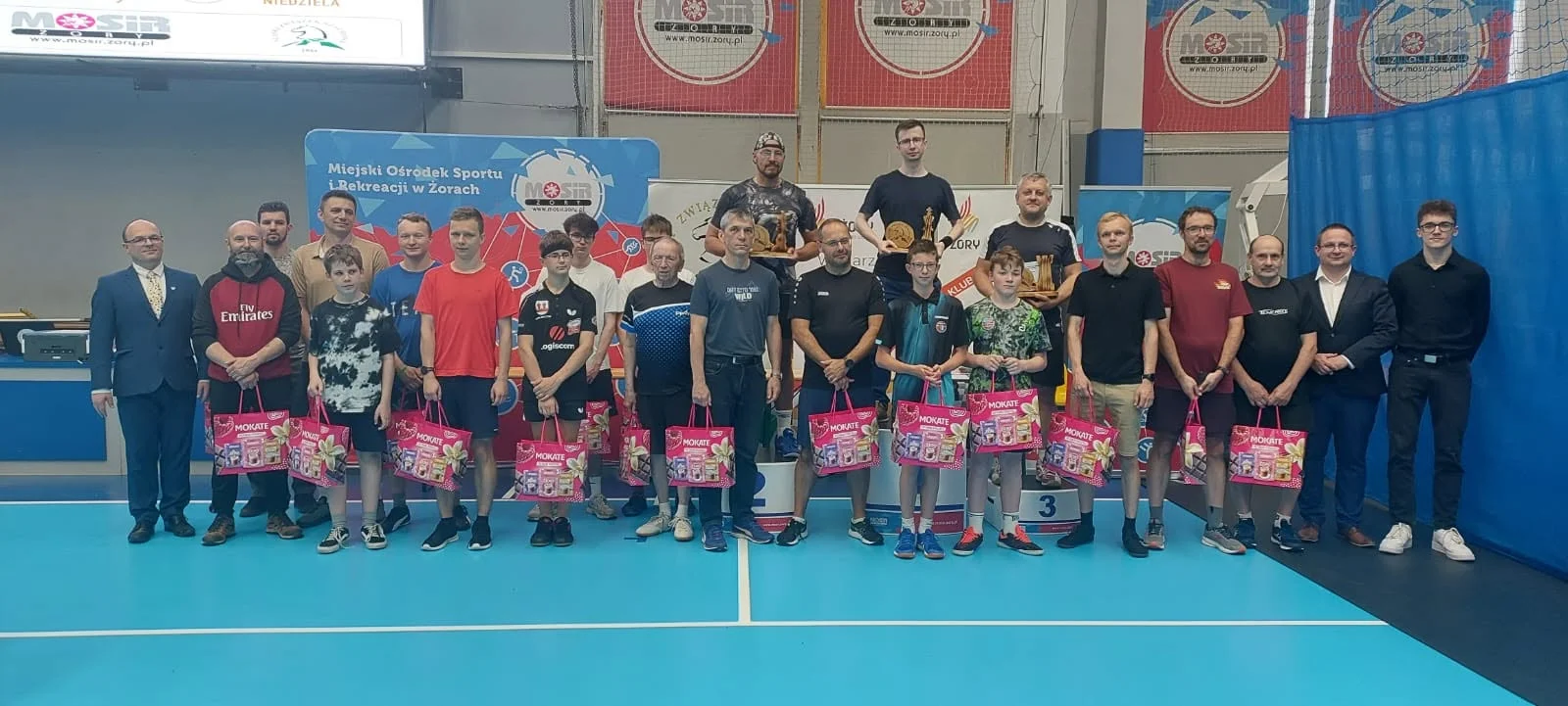 Szachy i tenis stołowy w jednym turnieju. Grand Prix w Żorach trzymało w napięciu do końca / fot. MOSiR Żory