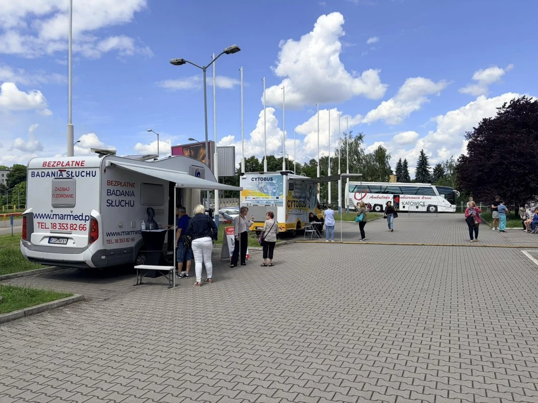 Chorzów dla Zdrowia za nami. Mieszkańcy korzystali z bezpłatnych badań / fot. UM Chorzów FB