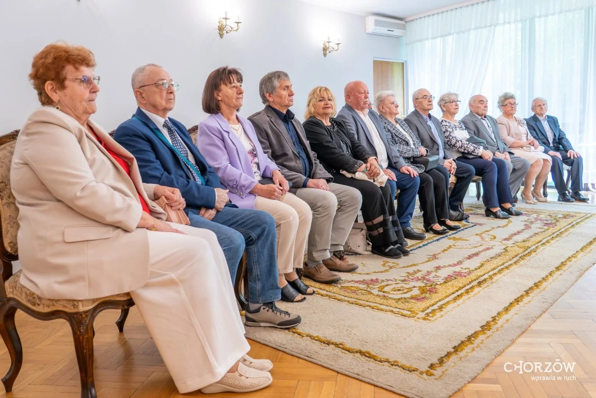 50 lat miłości, szacunku i wytrwałości. Chorzowskie pary świętowały Złote Gody / fot. UM Chorzów FB