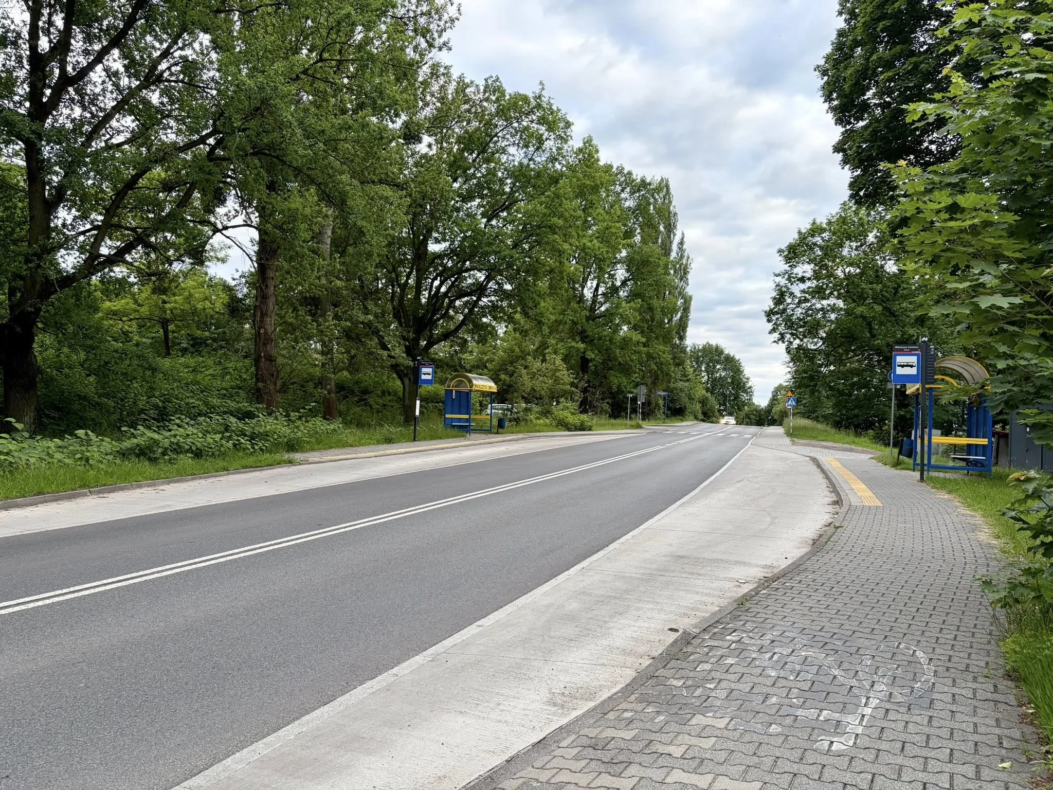 Nowe oświetlenie w Mikulczycach. Będzie bezpieczniej / fot. Kamil Żbikowski FB