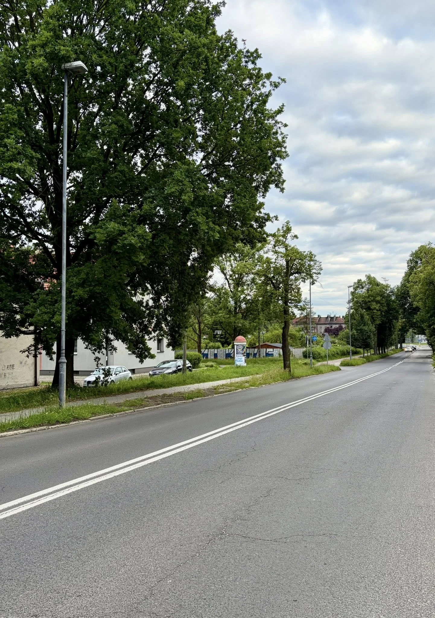 Nowe oświetlenie w Mikulczycach. Będzie bezpieczniej / fot. Kamil Żbikowski FB