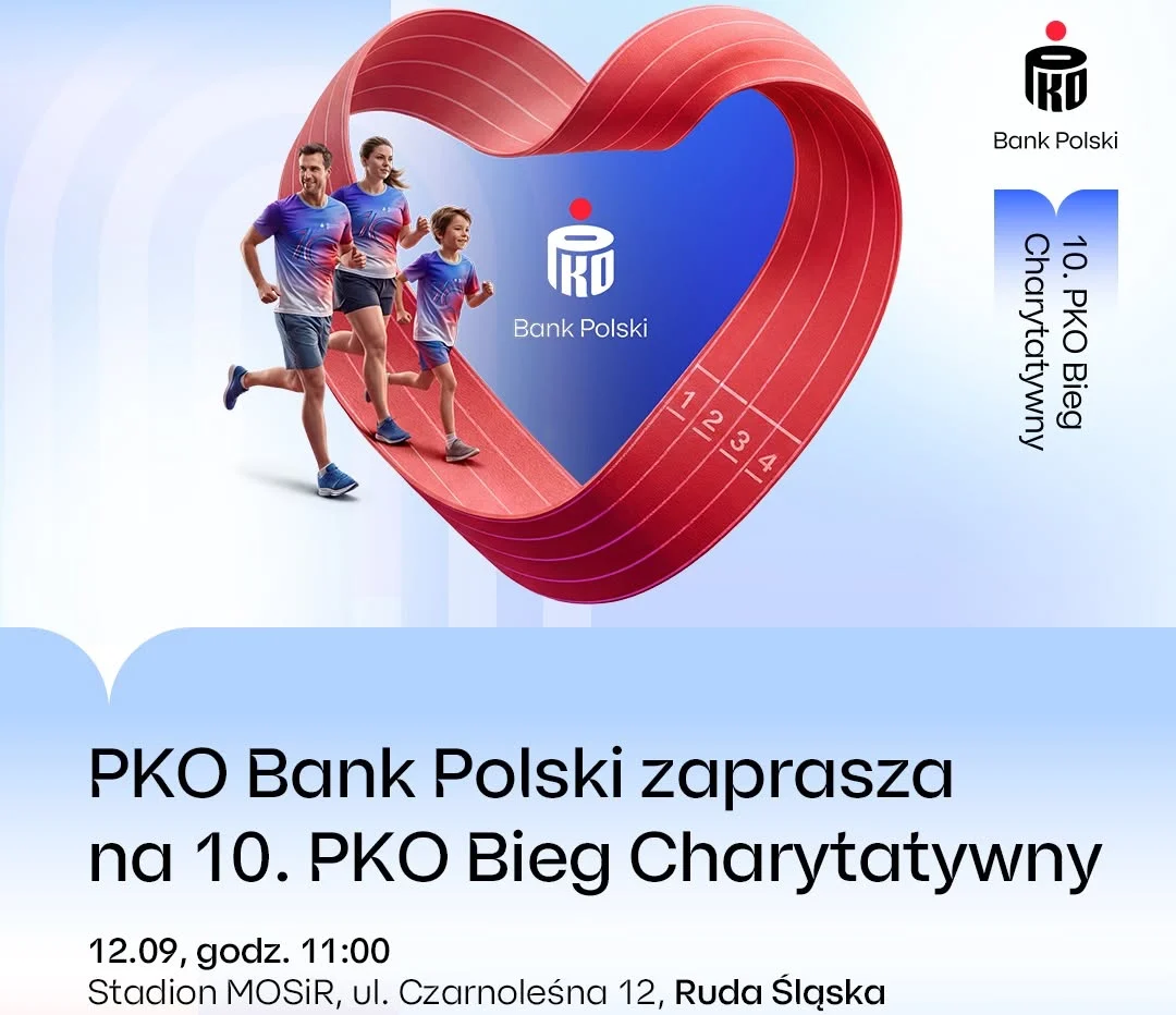 PKO Bieg Charytatywny w Rudzie Śląskiej. Biegacze wesprą zdrowie psychiczne dzieci