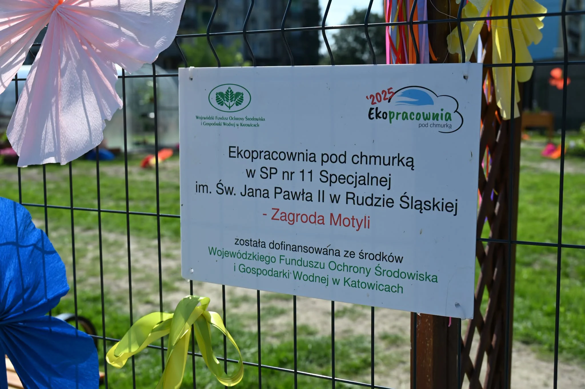 Zagroda Motyli w SP 11. Nowa ekopracownia / fot. UM Ruda Śląska