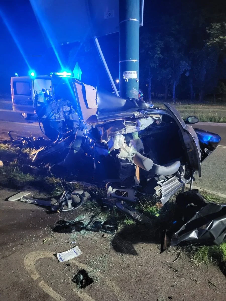 Tragiczny wypadek w Sosnowcu. Dwie osoby nie żyją, dwie trafiły do szpitala / fot. SP ZOZ Rejonowe Pogotowie Ratunkowe w Sosnowcu