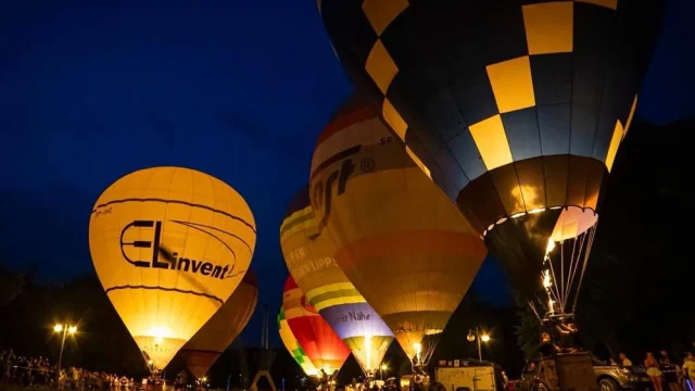 Balony nad miastem i tłumy w parku. Tak wyglądał finał „In The Silesian Sky”