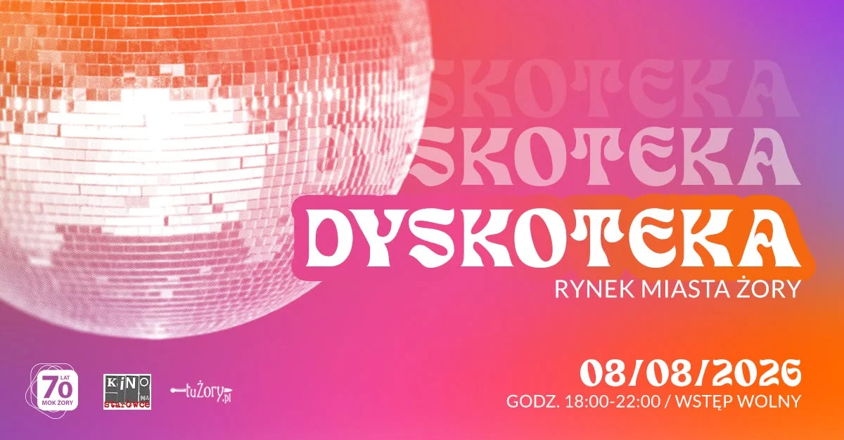 Taneczny parkiet pod gołym niebem. Dyskoteka pod Chmurką wraca na żorski Rynek