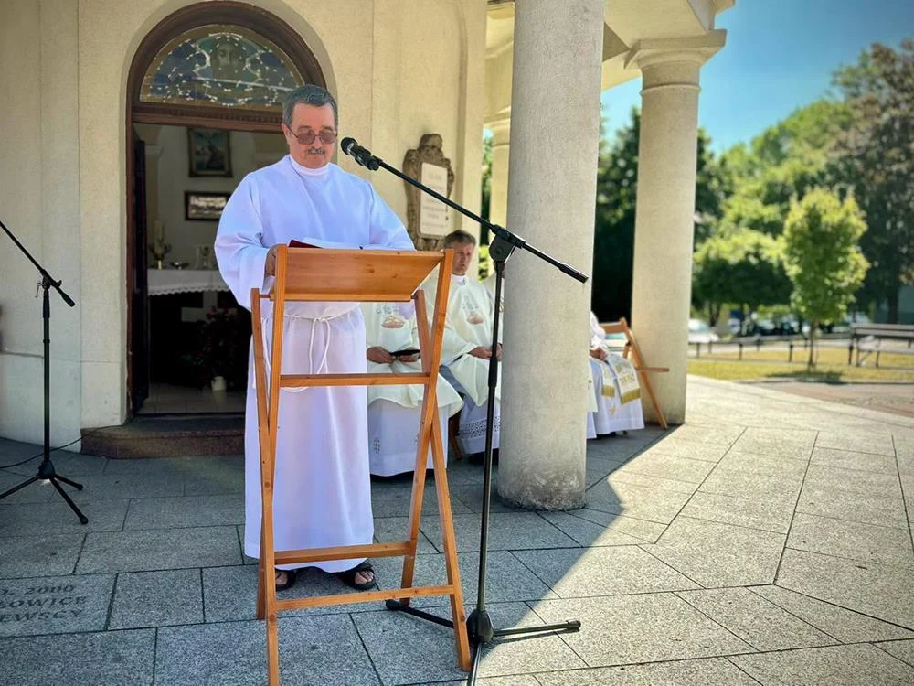 Święto Patrona Miasta w Mysłowicach. Mieszkańcy modlili się przy zabytkowej kapliczce